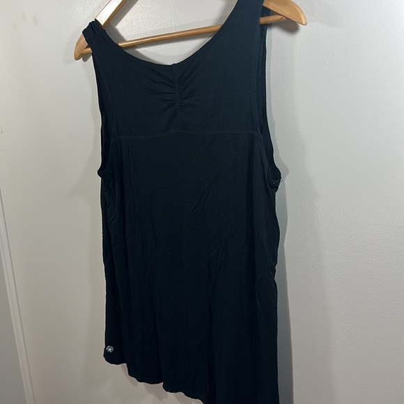 Gaiam Moon Phases Tank Top Workout Top Woman's XL Black Sparkle - Picture 4 of 4